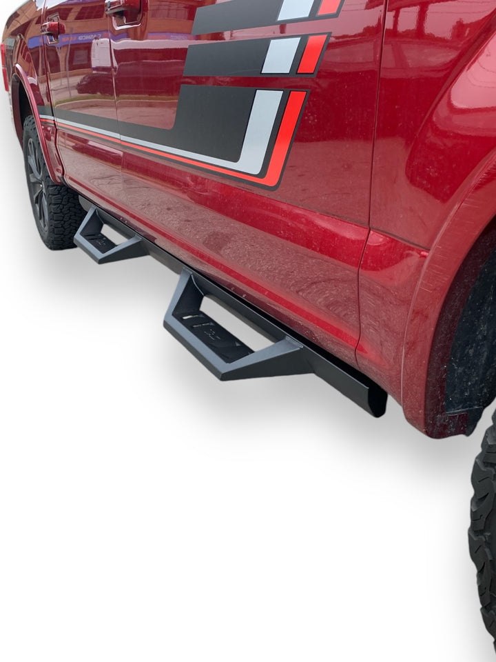 GMC Sierra 1500 Carbon Steel Drop Steps