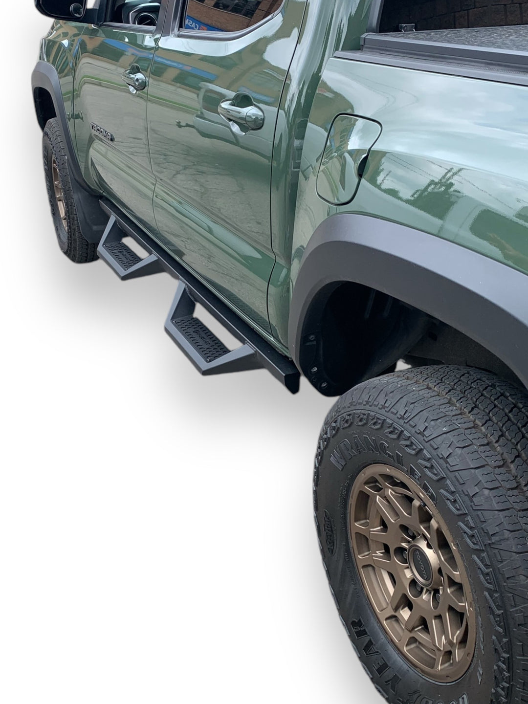 GMC Sierra 1500 Carbon Steel Drop Steps