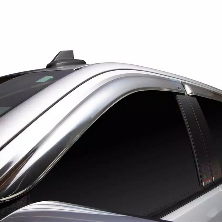 Ford Ranger Chrome Outside Mount Window Visors | AVS