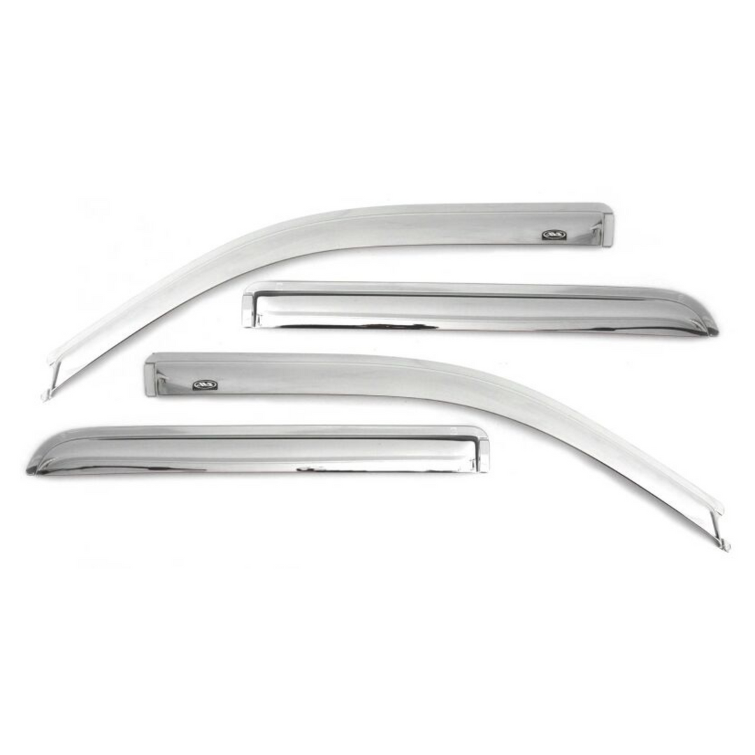 Ford Ranger Chrome Outside Mount Window Visors | AVS