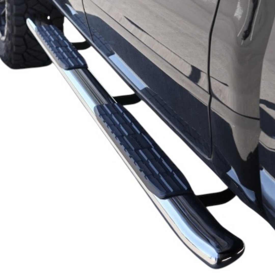 Dodge Ram 1500 4" Black Oval Side Steps